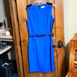 Dress, color-block
